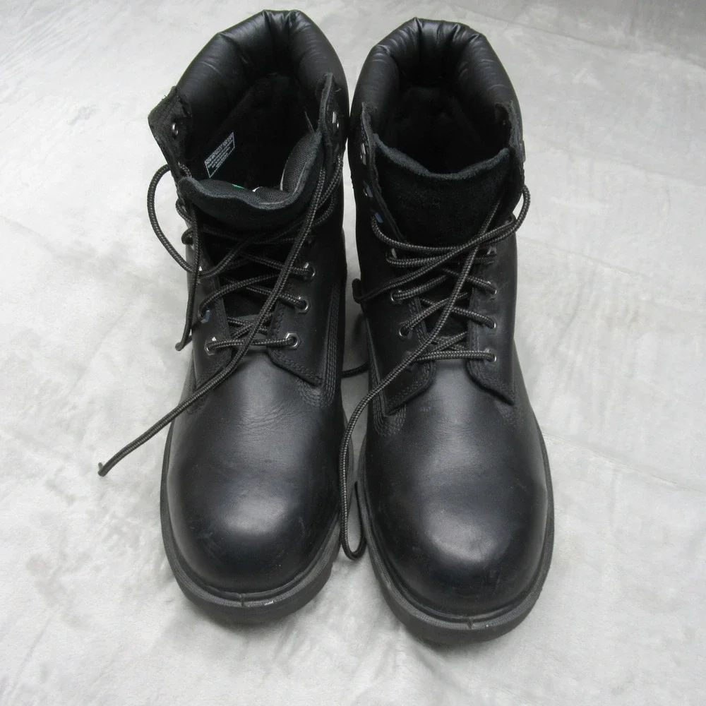 Timberland PRO Mens Boots 10.5M Black Slip Resistant Waterproof Safety‎ Toe Work